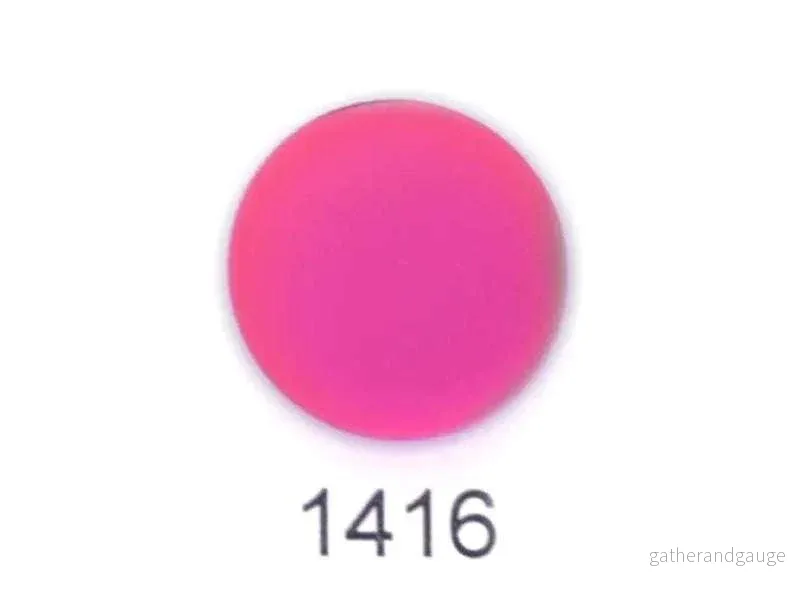 Luna Cabochon – Neon Pink 18 mm, 1 styck Luna Cabochon – Neon Pink 18 mm, 1 styck
