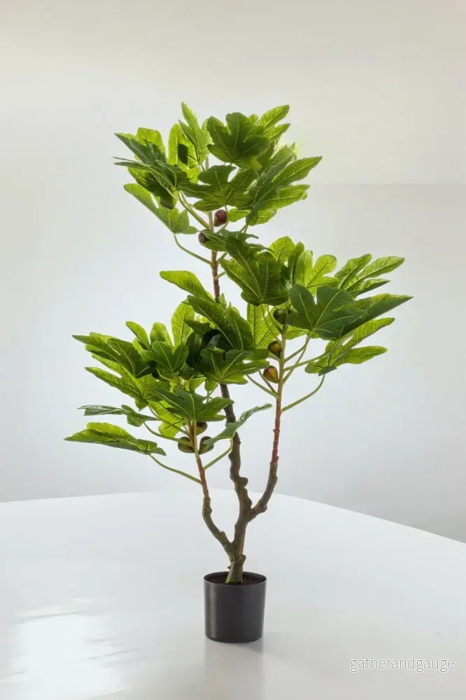 Fikonträd konstgjord växt h95cm, Ø12cm Fikonträd konstgjord växt h95cm, Ø12cm