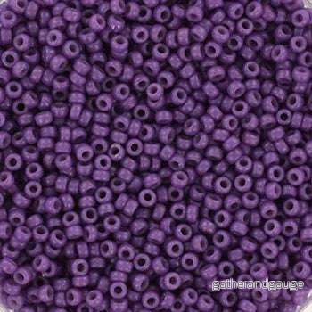 Miyuki Seed Beads – Duracoat Opaque Anemone 15/0, 10 gram