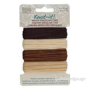 Knot-it Waxed Brazilian cord – Java Vibes 4 x 13,7 m