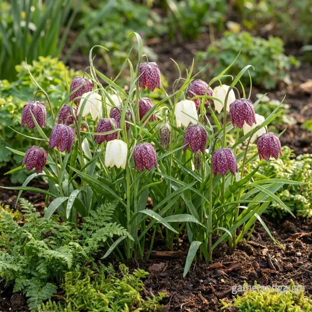Fritillaire pintade en mélange - Bild 2