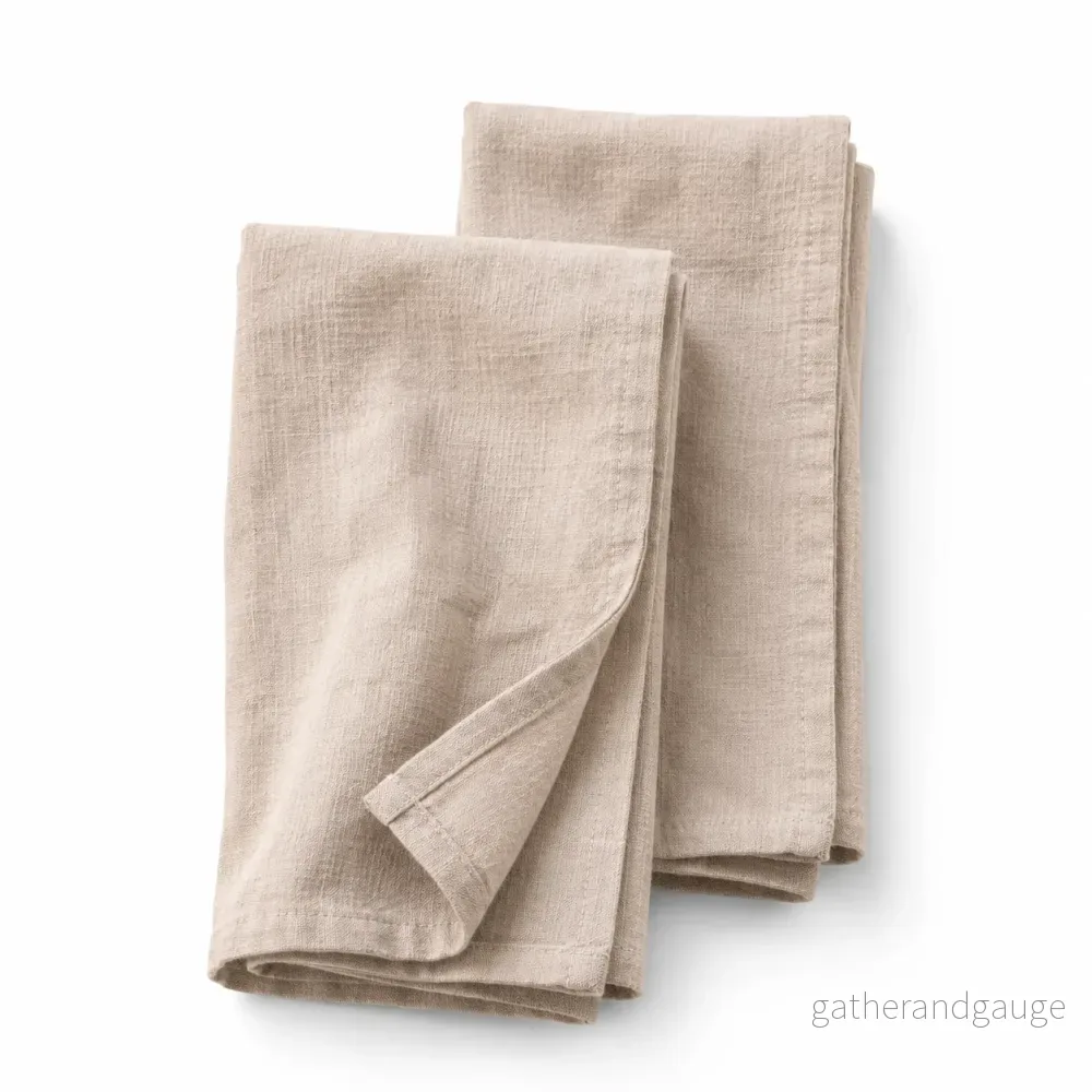 Tygservetter 2-Pack – Linne Tygservetter 2-Pack – Linne