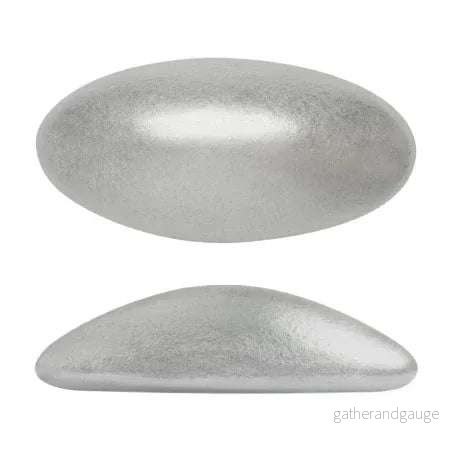 Athos® par Puca® – Silver Aluminium Matte 20x10mm, 1 styck Athos® par Puca® – Silver Aluminium Matte 20x10mm, 1 styck