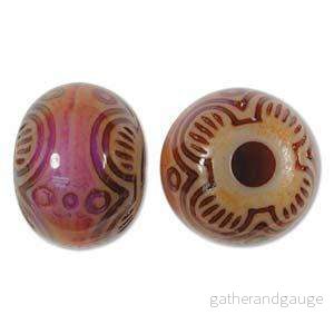 Mood Bead – Chinese Lantern 13x16mm 1 styck Mood Bead – Chinese Lantern 13x16mm 1 styck