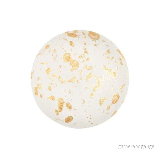 Cabochon par Puca® – Crystal Matte Splash Gold 18 mm, 1 styck Cabochon par Puca® – Crystal Matte Splash Gold 18 mm, 1 styck