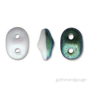SuperDuo Duets - Polychrome Mint Choc & Cream 10 gram - Bild 2