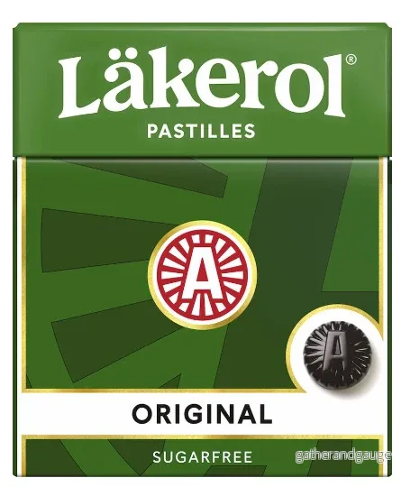 Halstabletter original 25g Läkerol