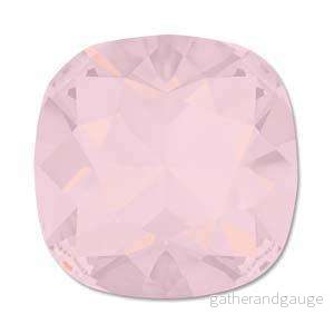 Swarovski Crystals Fancy Cushion - Rosewater Opal 12mm, 1 styck