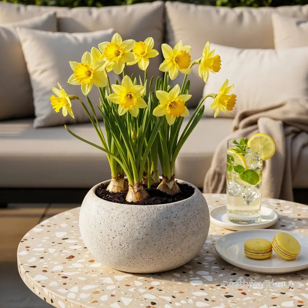 Green boutiQ - Bloembollen - Narcis Carlton - Kleur Geel - 15 stuks - Bolmaat 12/14 - XXL Pack - Bild 3