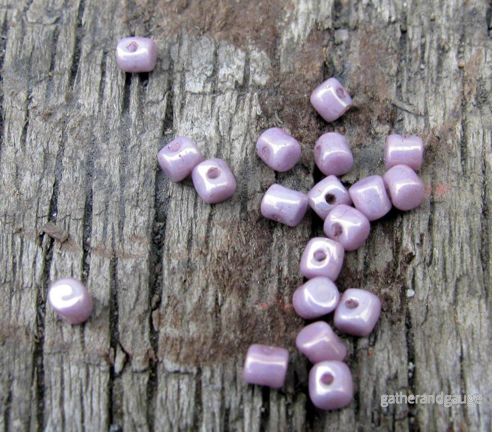 Minos® par Puca® - Opaque Mix Violet/Gold Ceramic Look, 5 gram - Bild 2