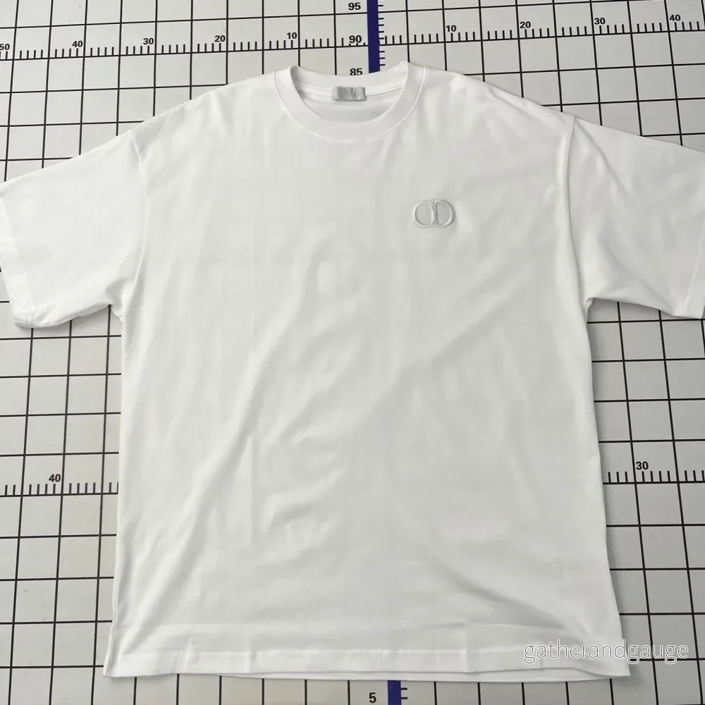 Dior CD-logo T-shirt vit Dior CD-logo T-shirt vit
