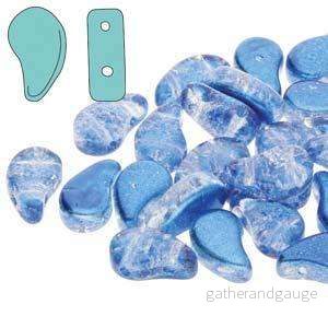 Paisley Duo – Slushy Blue Raspberry 8x5mm, 10gram