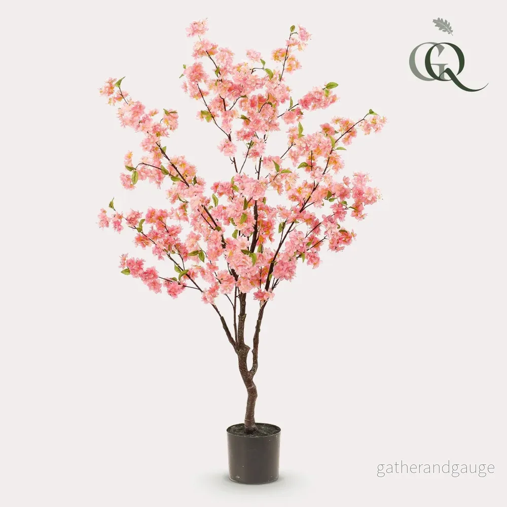 Konstplanta - Kersenbloesem - Rosa - 135cm - Bild 2