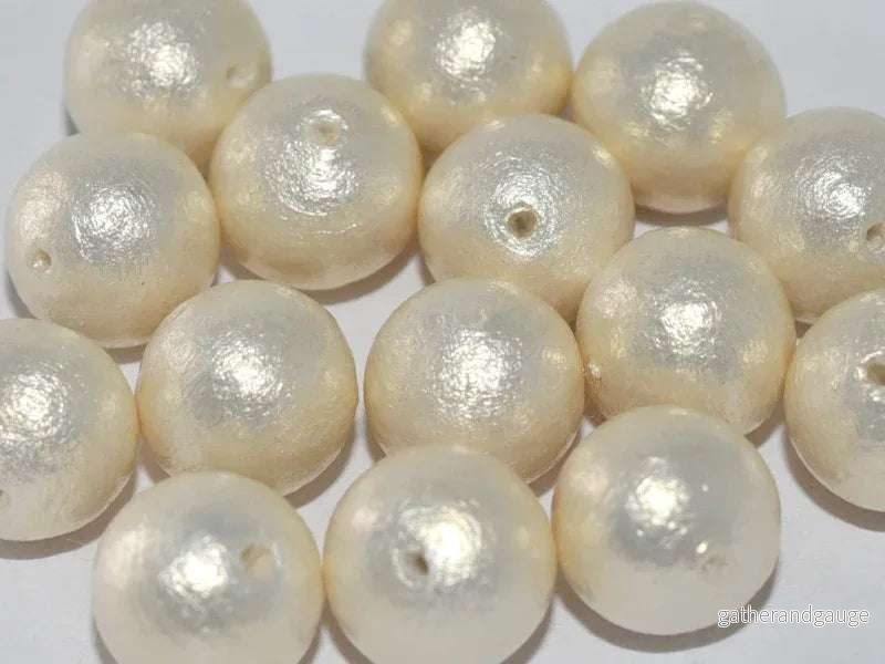 Miyuki Cotton Pearl – Rich Cream 8mm 5-pack Miyuki Cotton Pearl – Rich Cream 8mm 5-pack
