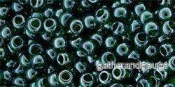 TOHO Seed Beads – Transparent Lustered Green Emerald 11/0, 10gram TOHO Seed Beads – Transparent Lustered Green Emerald 11/0, 10gram
