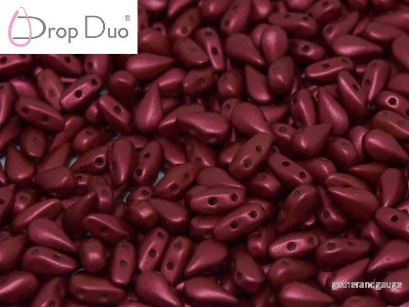 DropDuo® - Lava Red 3x6mm, 30-pack
