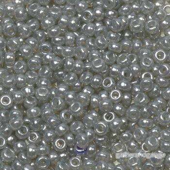 Miyuki Seed Beads – Ceylon Silver Gray 11/0, 10 Gram