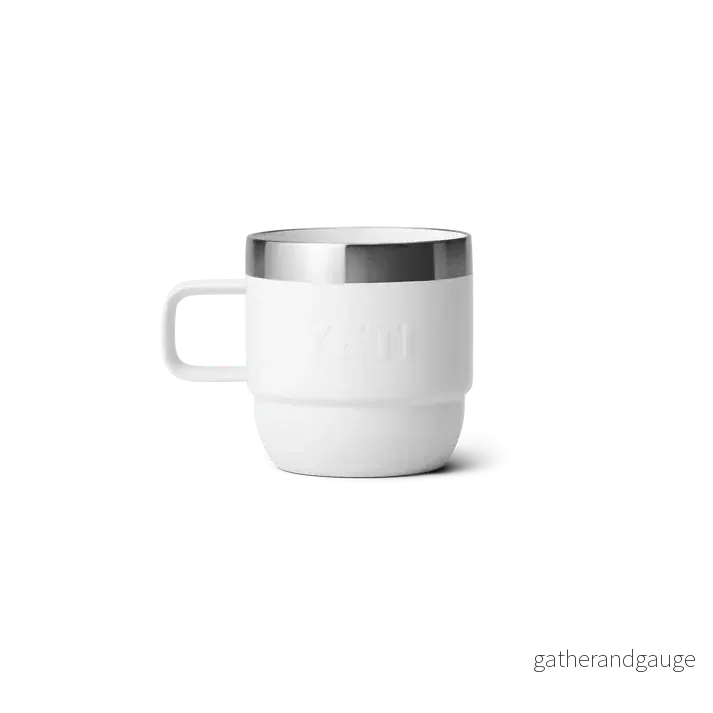 Rambler Stackable Cup 177ml 2pk - White - Bild 3