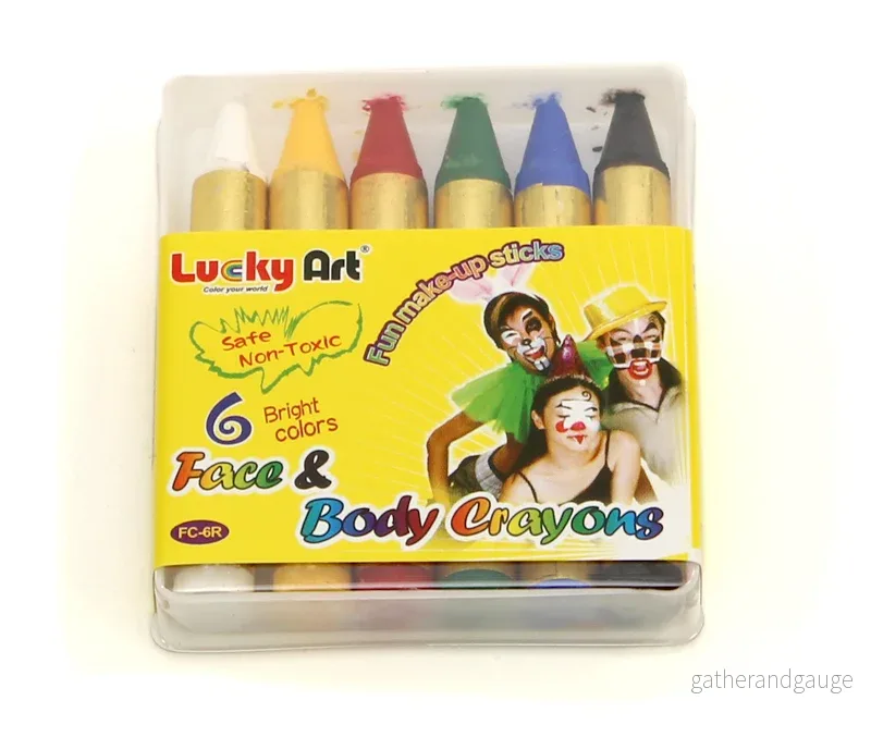 Ansiktskritor, 6-pack Ansiktskritor, 6-pack