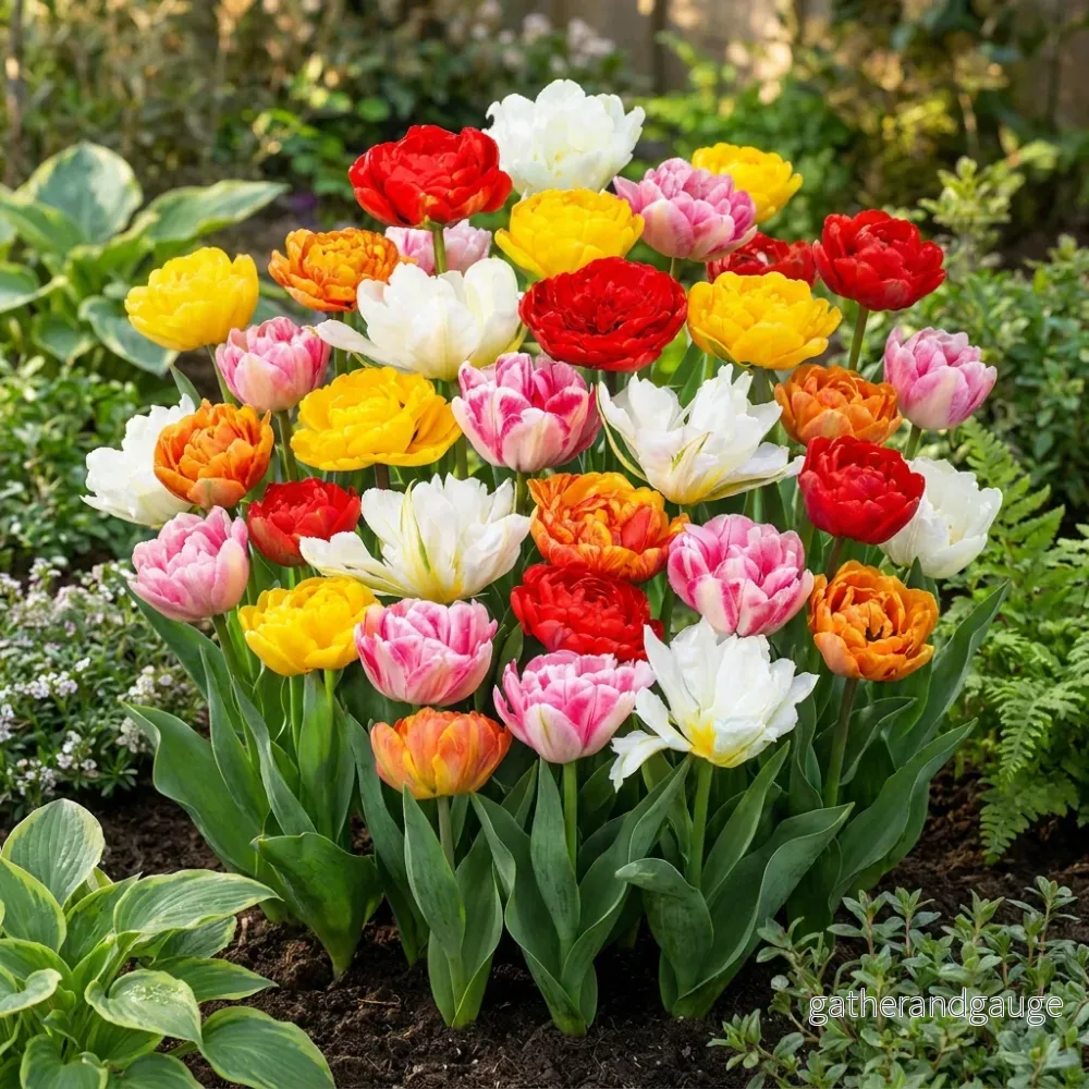 Tulipe double en mélange - calibre 11/13 - Bild 2