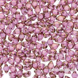 Matubo Mini Gemduo – Crystal Violet Luster 6x4mm, 5 gram Matubo Mini Gemduo – Crystal Violet Luster 6x4mm, 5 gram