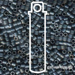 Miyuki Delica – Matte Metallic Grey 8/0, 6,8 gram