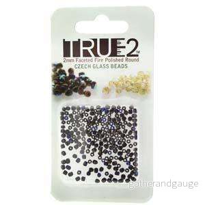 Tjeckiska Firepolish - Jet Azuro True 2 mm, 2 gram
