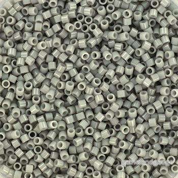 Miyuki Delica - Opaque Light Smoke 15/0, 3 gram