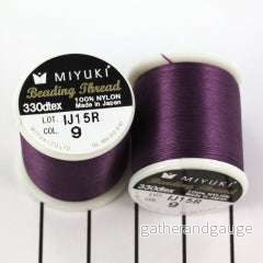 Miyuki Beading thread - Purple, 1 Rulle - Bild 3