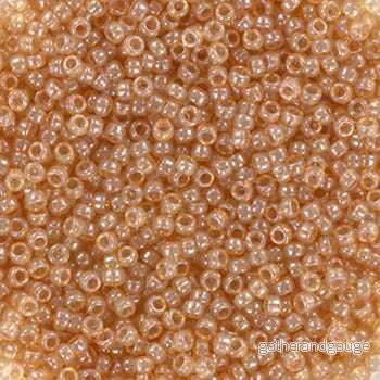 Miyuki Seed beads – Ceylon Translucent Jasmine 15/0, 10 gram Miyuki Seed beads – Ceylon Translucent Jasmine 15/0, 10 gram