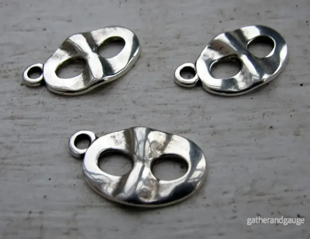 Berlock Silverfärgad - Teatermask 3-Pack - Bild 2
