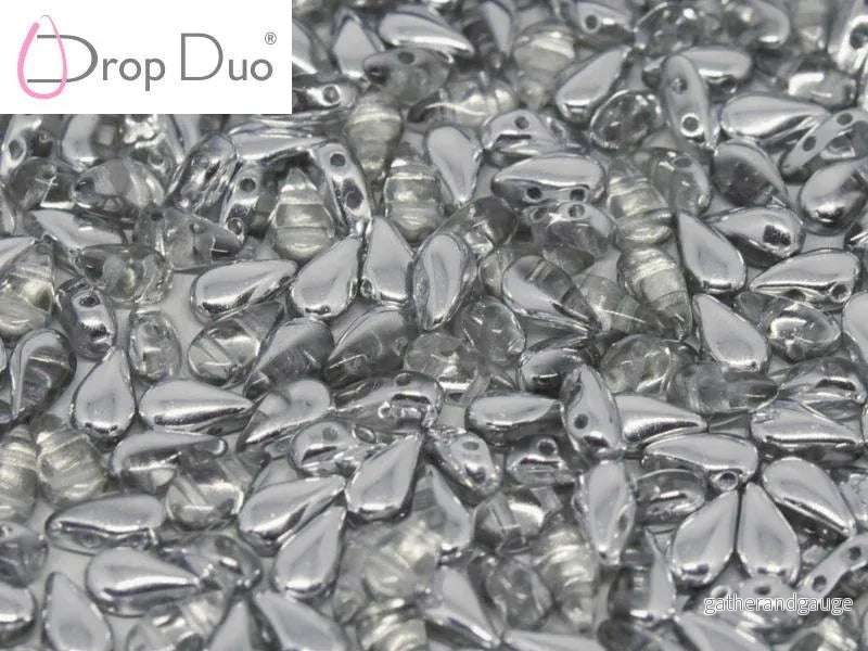 DropDuo® - Crystal Labrador 3x6mm, 30-pack