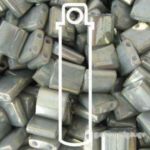 Miyuki Tila – Grey Luster 5mm 7,2gram Miyuki Tila – Grey Luster 5mm 7,2gram