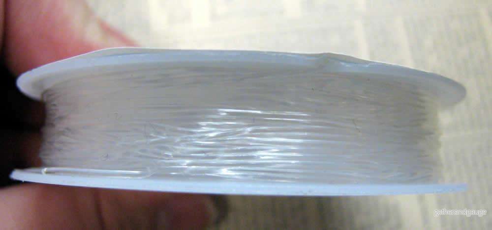 Elastisktråd- Klar 0,8 mm 1 rulle