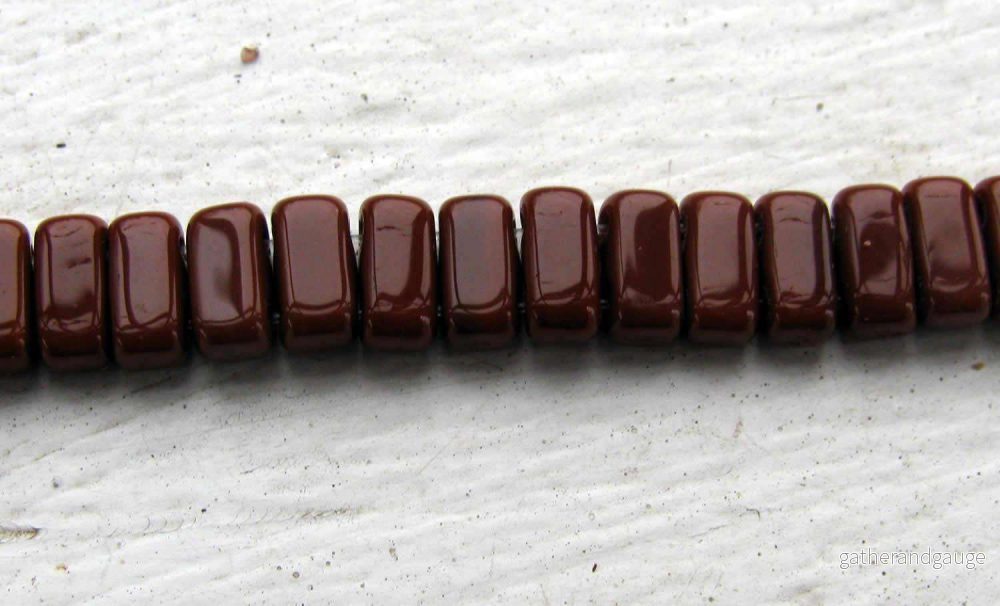 CzechMates Bricks – Umber, 50-pack