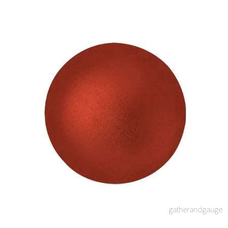 Cabochon par Puca® – Red Metallic Matt 25 mm, 1 styck Cabochon par Puca® – Red Metallic Matt 25 mm, 1 styck
