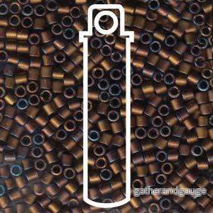 Miyuki Delica – Matte Metallic Copper 8/0, 6,8 gram