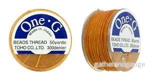 One-G Pärltråd – Orange 50 yards One-G Pärltråd – Orange 50 yards