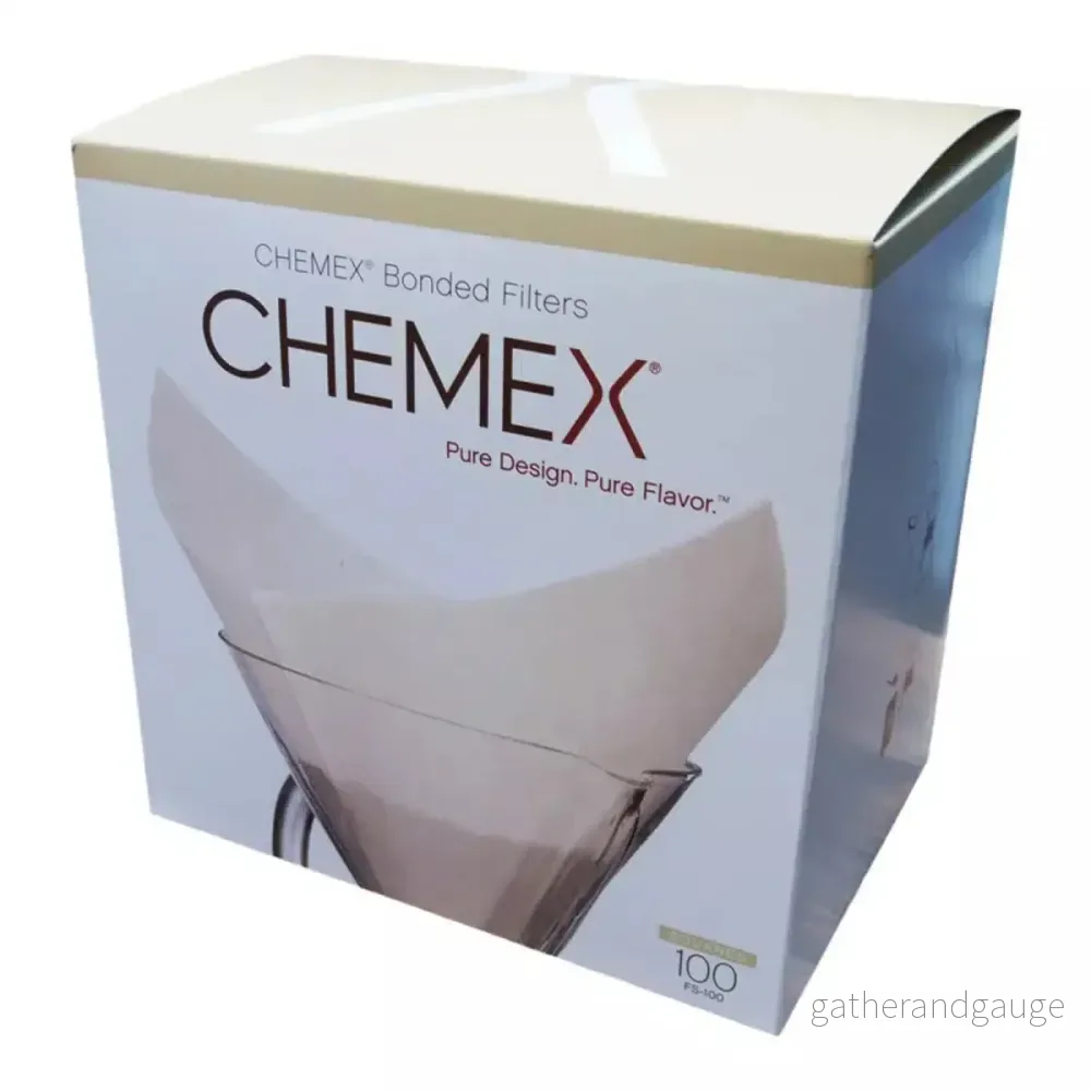 Chemex Filterpaper kvadratiska – 100 pack Chemex Filterpaper kvadratiska – 100 pack