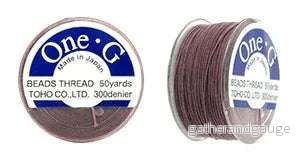 One-G Pärltråd – Mauve 50 Yards One-G Pärltråd – Mauve 50 Yards