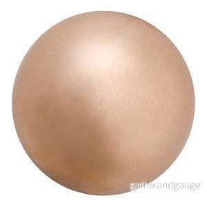 Preciosa Pearl Round – Maxima Bronze 8 mm, 1 sträng Preciosa Pearl Round – Maxima Bronze 8 mm, 1 sträng