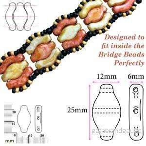 Navette - Sliperit 6x12mm 10 gram - Bild 3