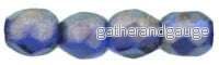 Tjeckiska Firepolish – Halo Ultramarine 4 mm, 50-pack