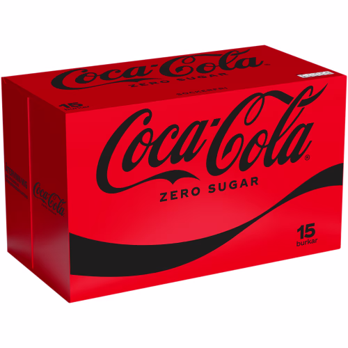 Coca-cola Zero Läsk Burk 15p/33cl
