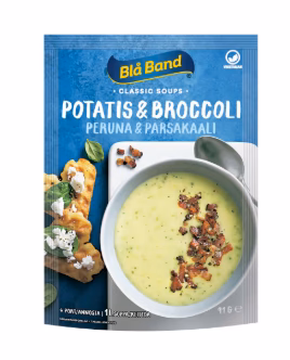 Blå Band Potatis Broccoli Soppa Pulver/4 Port Blå Band Potatis Broccoli Soppa Pulver/4 Port