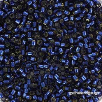 Miyuki Delica – Duracoat Silverlined Dyed Navy 11/0, 5 gram Miyuki Delica – Duracoat Silverlined Dyed Navy 11/0, 5 gram