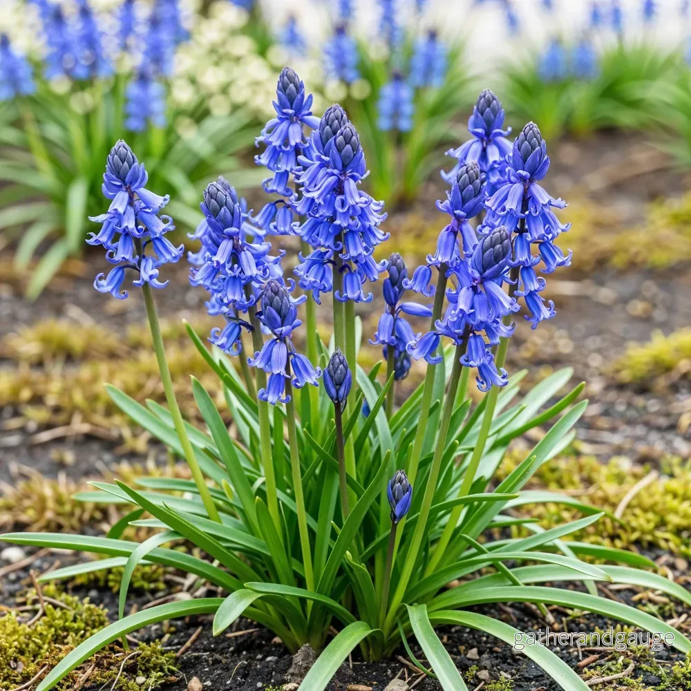 Green boutiQ - Bloembollen - Hyacinthoides non Scripta - Kleur Blauw - 20 stuks - Bolmaat 7/8 - XXL Pack - Bild 2