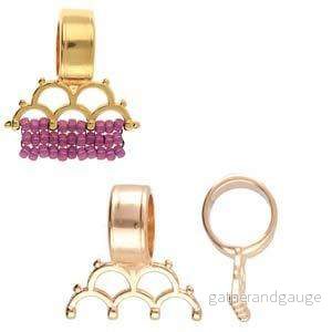 Cymbal Element – Bonta Rose gold plated 1 styck