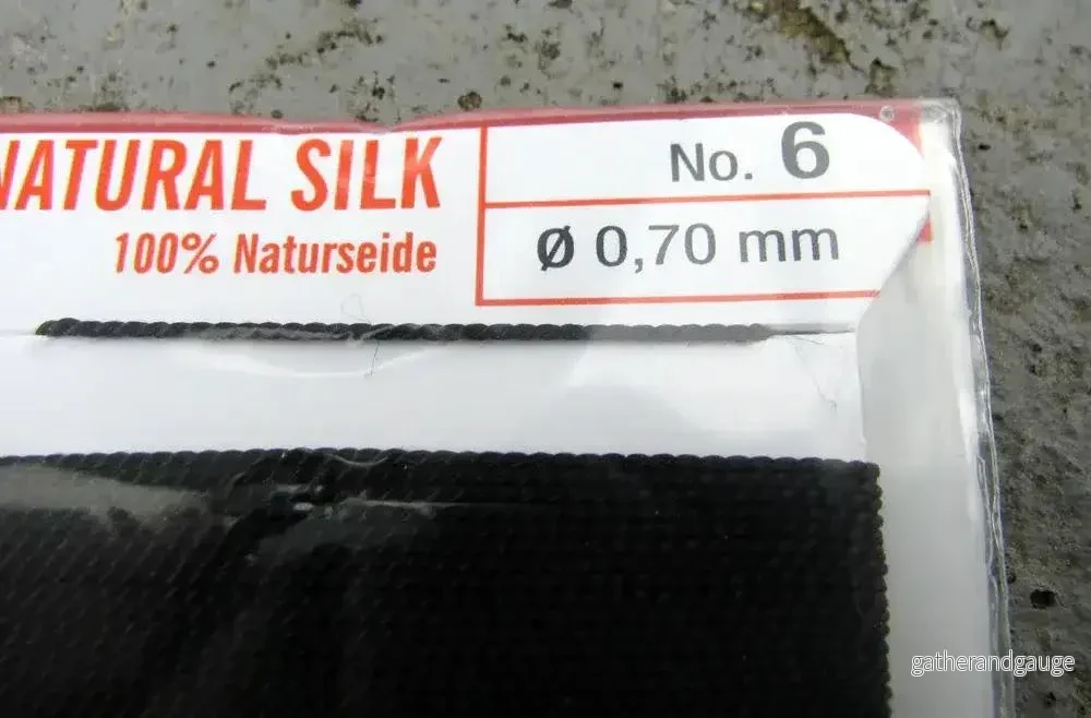 Griffin Silk - Svart strl 6, 1 förpackning - Bild 2