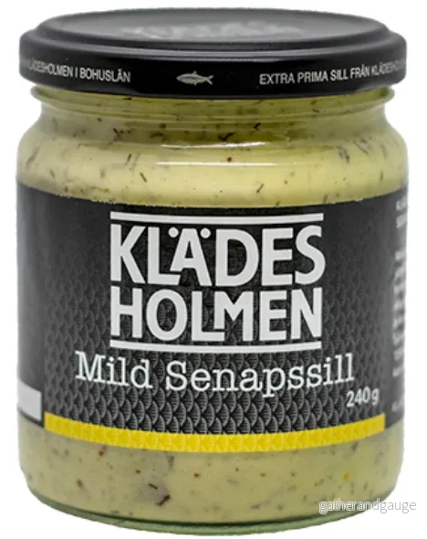 Senapssill mild 240g Klädesholmen